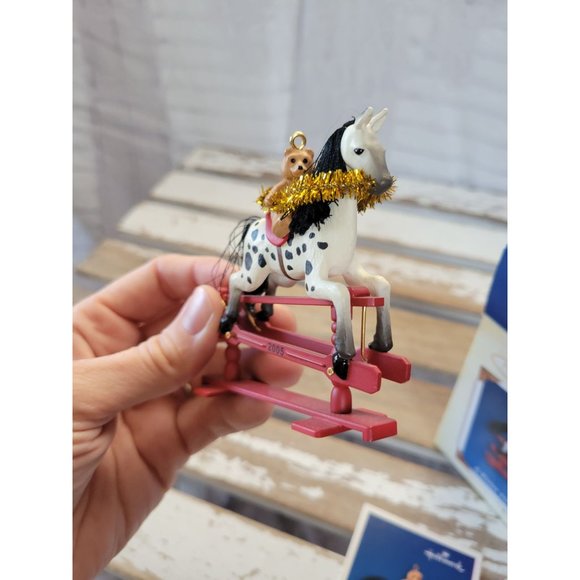 Hallmark pony for Christmas 2005 a scaffold ornament holiday tree - Picture 3 of 8